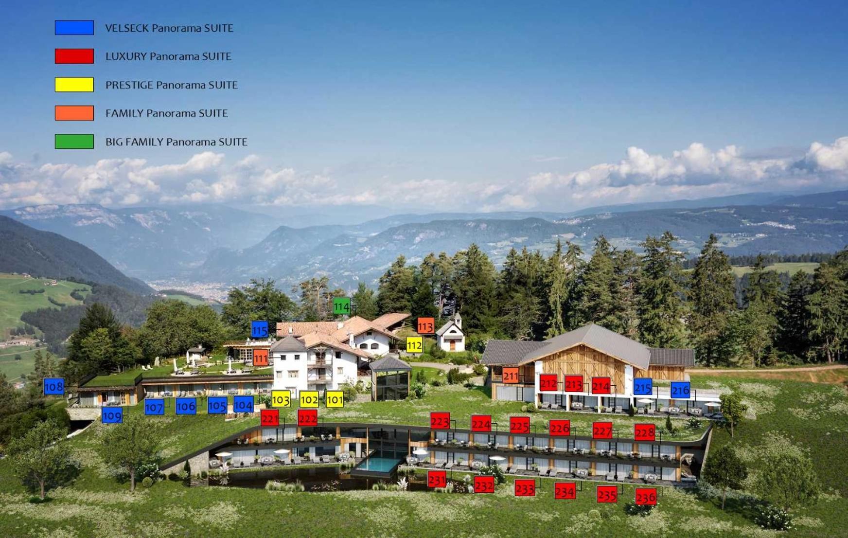 Ansitz Velseck-Residence Hotel Тірес Екстер'єр фото